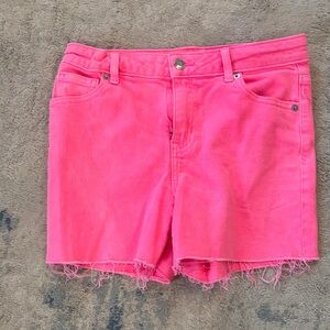 Vibrant Pink Kids Shorts